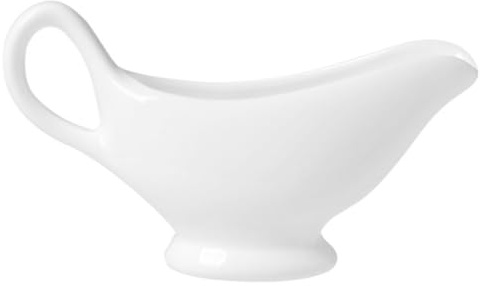 UTHCLO Jarra de Cerámica para Salsa 70 Ml Pequeña, Salsera para Aderezos y Jarabe, Dispensador para Café y Leche, Apta para Cocina y Restauración, Diseño Ergonómico Fácil de Limpiar