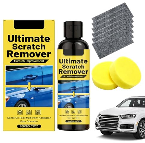 Nano Polix Scratch Remover - 100Ml Polishs Auto Rimuovi Gr-affi, Elimina Rapidamente Graffio E Macchie D'acqua In 60 Second, Remove Abrasions & Swirl Marks Adatta A Tutti I Colori Di Vernice