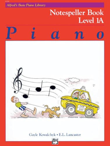 Alfred's basic piano library notespeller book level 1a - piano