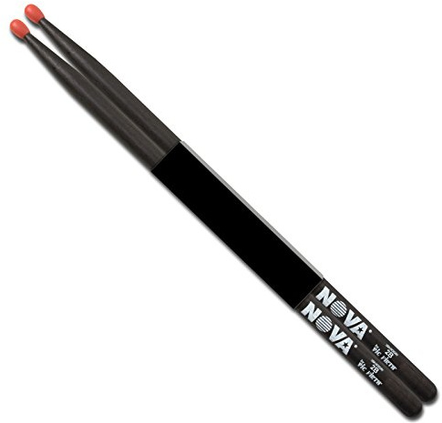 Vic FIrth - NOVA Drumsticks - 2BN - Nylon Tip - Black