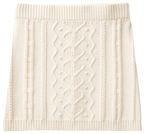 United Colors of Benetton Rock für Mädchen und Mädchen, Weiß, 140 cm