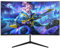 Gawfolk 24 Inch Curved PC Gaming Monitors 180hz, FHD 1080p 1ms without Bezel, freesync, 100% sRGB，178 ° Angle View HDMI，DisplayPort, Compatible with Mural 75 * 75MM -Black