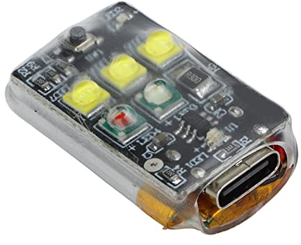 Mini 3 Pro Anti Collision Drone Strobo Light, Visibile Fino a 6 Km di Notte, 10 modalità Lampeggianti, USB Ricaricabile, Leggero, Adatto per la Serie, per Spark