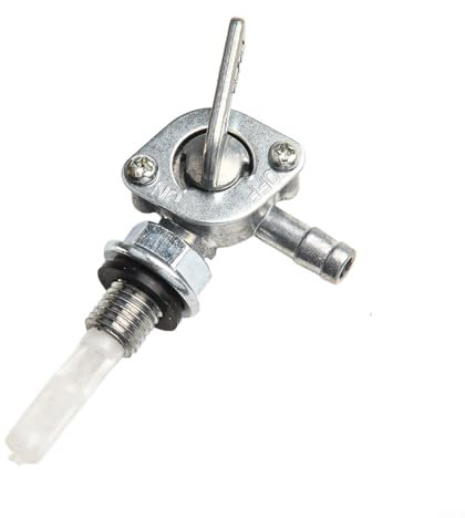 Valve d'arrêt de carburant efficace pour générateurs avec design en acier inoxydable (droite)