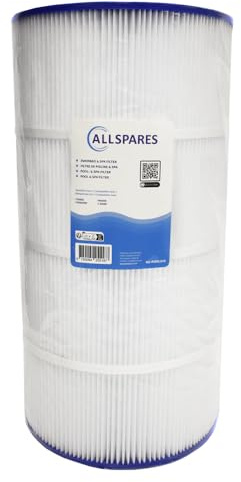 AllSpares Filtro de agua para jacuzzi/piscina, cartucho de filtro adecuado para Hayward C100SE / CX100XRE / PA100S / C-8408 | Ø246 x 499 mm