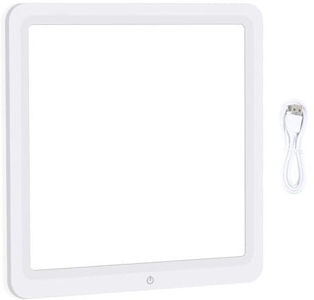 LOORGVEL Luce LED per Foto di Luci di Riempimento per Video Lampada da Pannello per Telecamera Controllo Touch Illuminazione per Riprese in Interni e Streaming di Prodotti