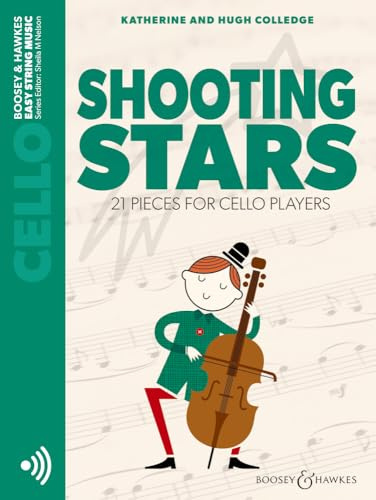 Shooting Stars - 21 Pieces for Cello Player (Easy String Music) - Cello Sheet Music - Boosey & Hawkes (BH 13835)