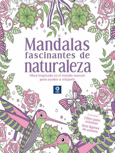 MANDALAS FASCINANTES DE LA NATURALEZA: 6 (MOMENTOS CREATIVOS( LATA + LAPICES COLORES))