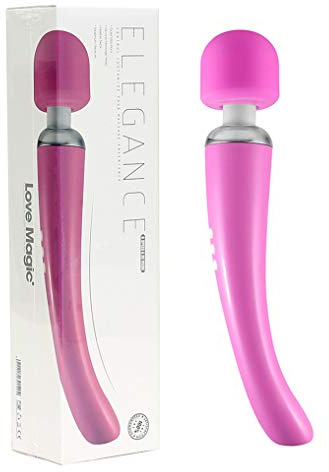Love Magic Elegance Recharge Wand Vibrator, Rosa, Ø 5,6 x 29,3 cm