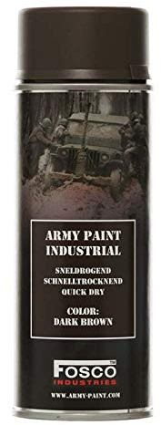 Ferromil Spraydose 400ml (1L-24,75€) BW NATO Lack Lederbraun Dark