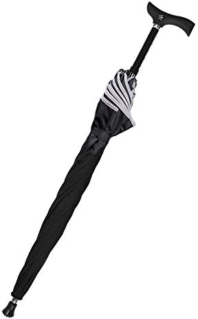 Gastrock Unisex – Erwachsene 1600-6 Regenschirme, Schwarz-Grau, One Size