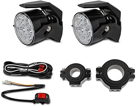 LED Zusatzscheinwerfer S2 Kompatibel für Honda Deauville NT 700/650 V E4