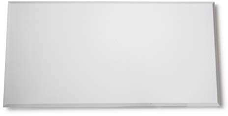 4x Alfa Schallabsorber 100 x 50 x 5 cm – Akustikdämmplatten (2 m²) | Profi-Qualität - Akustikdämmplatte aus Melaminharz-Schaumstoff mit Fase - Absorbiert Hall und Lärm - UV-beständig