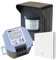 PD-548 DIW-FUNK Set Bewegungsmelder IP44 mit Funk-Einbau Empfänger 230V Funkschalter + Funk-Wandsender Lichtschalter