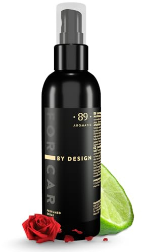 Spray désodorisant voiture 100 ml – Parfum frais à la bergamote citronnée, anti-odeurs puissant, neutraliseur de mauvaises odeurs, anti-tabac, purificateur d’air intérieur longue durée
