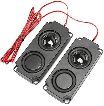Altoparlante Stereo da 8Ω 5W 40mm Cavità Magnetica Doppio Altoparlante Altoparlante Doppio Cono Audio Portatile Per Bassi Pesanti Per Monitor TV