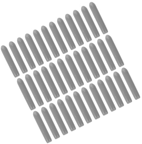 SOLUSTRE Flexible Endkappen Schützende Reparaturkappen aus Kunststoff für Geschirrspülerkörbe 50 Stück zur Korbreparatur und Staubschutz als Zubehör für Spülmaschine