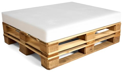 Amazinggirl Pannello in schiuma cuscino per pallet cuscino a cuneo materasso da pavimento - Ideale per mobili in pallet e letto certificato Oeko-Tex