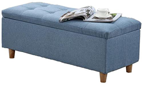 Sgabello ottomano con design pieghevole, per riporre coperte e scarpe, multifunzionale e salvaspazio, 150 x 40 x 40 cm