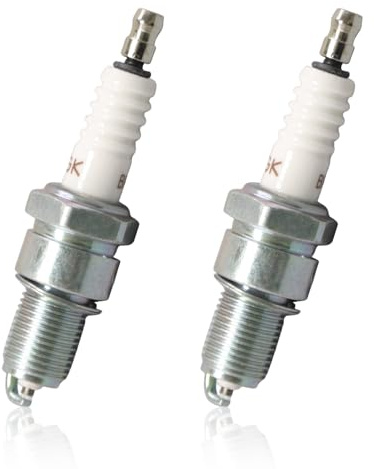 AUMEL 2pcs BP5ES Zündkerze Kit für Honda GX160 GX120 GXV120 GXV160 5HP 196cc und Motoren. für NGK 7734. für Torch F5RTC 98079-55846 BPR5ES (2)