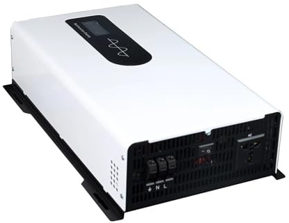 Convertisseur Onduleur Sinusoïdal Pur 10000W Hors Réseau 12V 220V Convertisseur Batterie 12 V-96 V Vers 220 V Onduleur Solaire Pour Voiture Montage Mural Hors Réseau Transformateur(96V,220-230V 50HZ_U