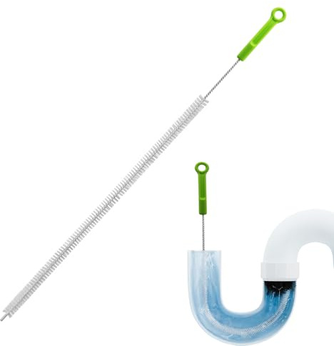 Drain Sink Cleaning Brush Flexible, Drain Snake Unblocker Hair Remover Tool, Plug Hole Drain Dredge Cleaner Tool for Kitchen Bathroom Shower Sewer