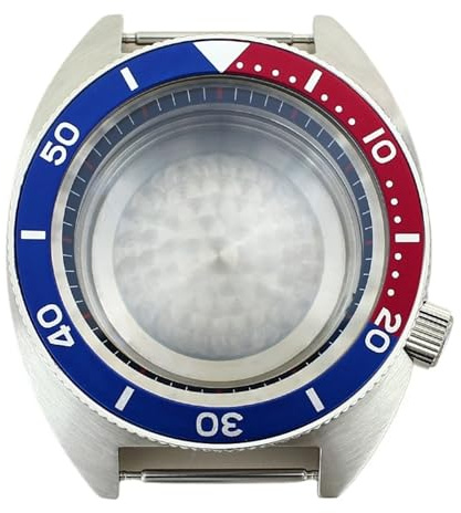 1 st 41 mm vattentät klockfodral Safirkristall for NH35 NH36 NH34 NH38 Urtavla 28,5(Deep Blue Chapter 7)