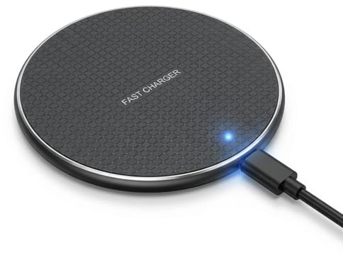 Cargador Inalámbrico 35W Qi Ultra Rápido Almohadilla Inducción USB-C
