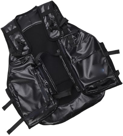 POENVFPO Ski-Rucksack, Oxford-Gewebe mit Bienenstock-Rückenkissen, 9 Aufbewahrungstaschen für Ski- und Wanderaktivitäten (M)