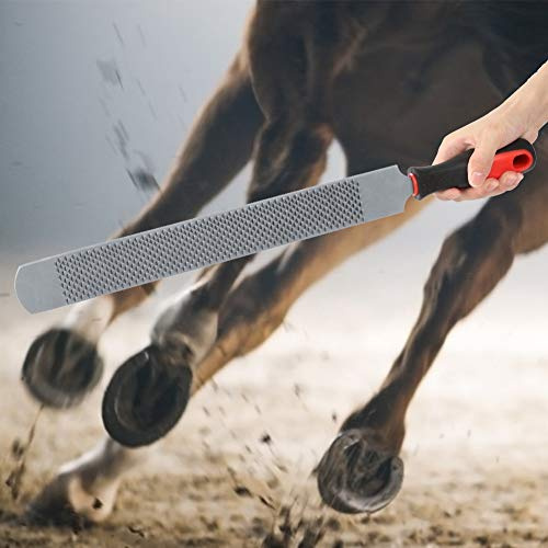 Lima Profesional para Recortar Pezuñas de Caballo y Escofina, Herramienta de Diseño Ergonómico para el Cuidado de Caballos en Establos