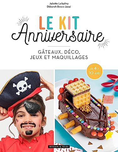 Le kit anniversaire: Gâteau, déco, jeu et maquillage