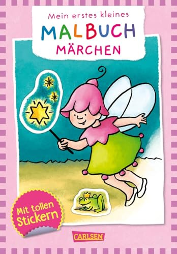 Mein erstes kleines Malbuch: Märchen (VE5): Mit tollen Stickern | Ausmalbilder für Kita-Kinder ab 3 Jahren für unterwegs