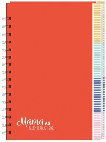 Mama AG Familienplaner Buch A5 Kalender 2022