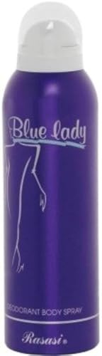 Rasasi Blue Lady Deodorant Spray - For Women (200 ml)