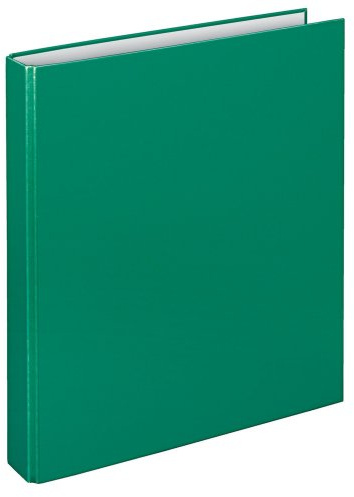 VELOFLEX - Basic Ringbuch DIN A4 Grün 4-D-Ring 25 mm Ordner | 4-D-Ring-Mechanik mit 25 mm Füllhöhe für ca. 250 Blatt (80 g/m²), nachfüllbar für DIN A4-Unterlagen