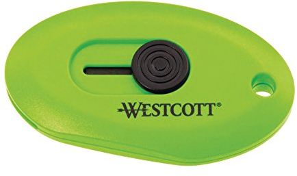 Westcott Mini Utility Ceramic Safety Blade Cutter - Green