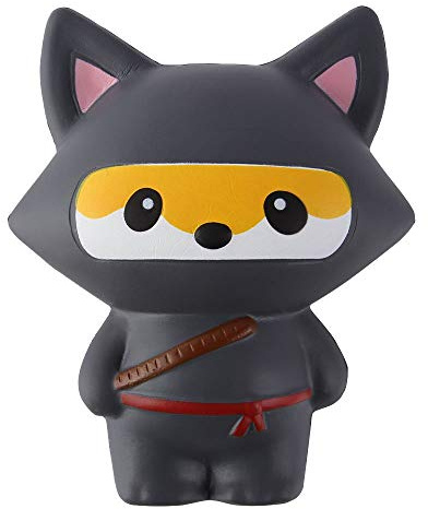 Anboor Squishies Jouet Anti-Stress, Ninja Monte Lentement Jeu de Soulagement du Stress Kawaii Halloween Gadgets étranges, Adaptés HalloweenAux Enfants et Aux Adultes