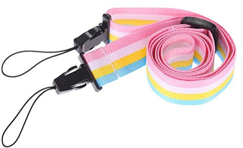 LEDMOMO Verstellbarer Digitalkameragurt Aus Canvas in Regenbogenfarbe Bequemer Hals- Und Schultergurt Für Fuji Und -300P Rutschfester Kamera Schultergurt 35.43X0.79X0.20In