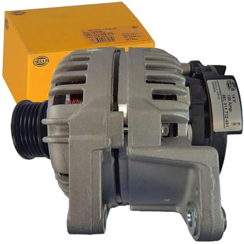 HELLA 8EL 011 712-481 Generator/Lichtmaschine - 14V - 100A | Kompatibel mit: OPEL ASTRA G Caravan, ASTRA G CC, ASTRA G Stufenheck, ASTRA H, ASTRA H Caravan, ASTRA H GTC, ASTRA H TwinTop