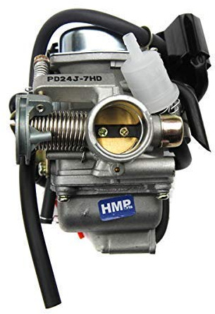 HMParts Vergaser mit Kaltstartventil 125-150 ccm Quad ATV Buggy Roller GY6