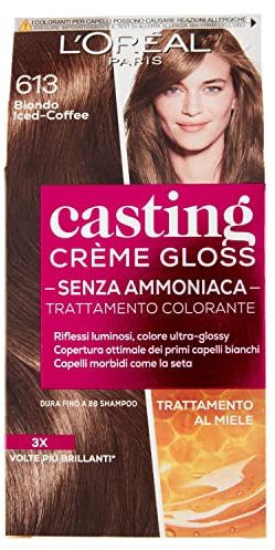 L'Oréal Paris Haarfarbe ohne Ammoniak, 613 Blond Iced-Coffee