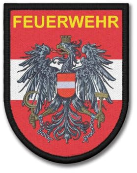 Patch Feuerwehr Österreich Wappen Tier Adler Brand NFS#37314