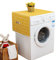 llasm Fridge Dust Cover Fridge Cover Refrigerators Dust Proof Cover For Refrigerator Washing Machines Single-Door Fridge Dryers Top Covers yellow