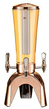 Dispensador de Torre de Cerveza Dispensador de cerveza de 3 litros con grifo Torre de cerveza de barril de cerveza iluminada comercial con carámbanos extraíbles for el hogar, restaurante, hotel Torre