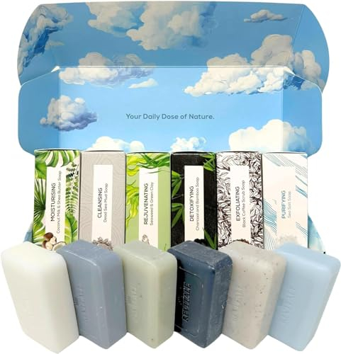 Revitale Natural Cleansing Soap Set (6x100g Bars)
