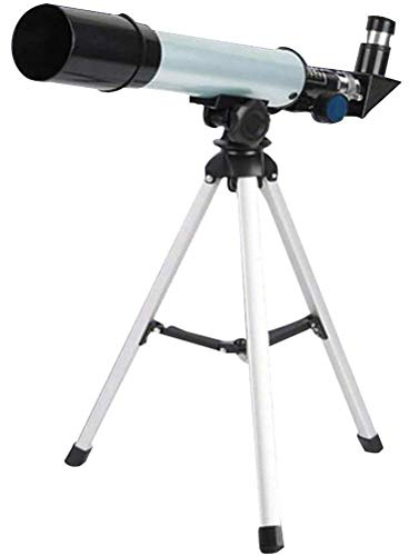 CCKUHN Teleskop für Kinder, astronomisches Teleskop für Anfänger, HD-Wissenschafts-Monokular-Teleskop mit Stativ-Mondfilter, tragbares Reiseteleskop. Doppelter Komfort