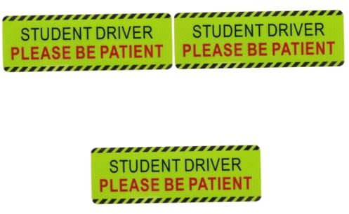 SOLUSTRE 3stücke Sticker Für Neue Reflektierender Magnetaufkleber Für Und Lkw Einfache Anbringung Und Entfernung Wetterfest Und Langlebig Erhöht Die Im Straßenverkehr