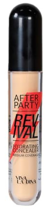 Viva la Diva Revival Hydrating Concealer - Color N4 Salmon - Corrector Hidratante de Cobertura Media con Acabado Natural y Efecto Refrescante