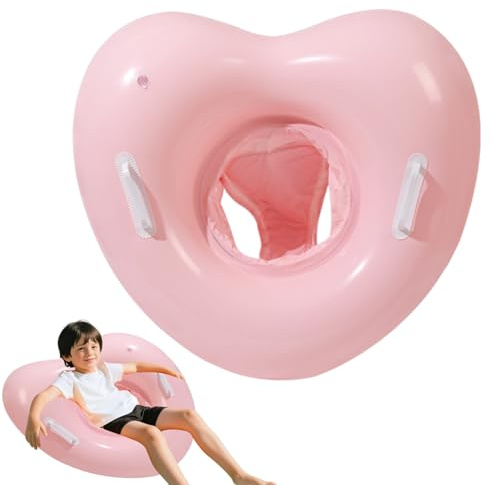Herz-Pool-Schwimmring – Aufblasbare Schwimmringe, Schwimmbad, Schwimmkreis in Herzform, aufblasbares Schwimmliegenrohr