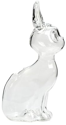 Générique Bouteille Commémorative pour Poils d'animal de Compagnie | Bouteille Mémoire Après Perte Animale,Contenant en Verre Souvenir Félin pour Femmes Filles Famille Amis Parents Grands-Parents